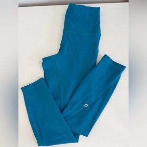 Lululemon Wunder Train High-Rise Tight With Pockets 25”
Hawaiian Blue